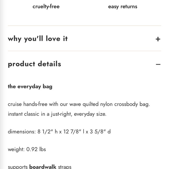 Stylish Quilted Crossbody Bag - Black - Picture 2 of 5